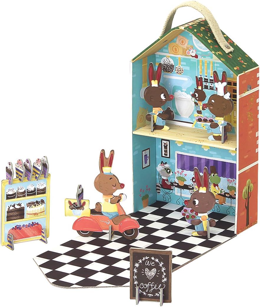 Krooom Bunny Bakery Travel Set