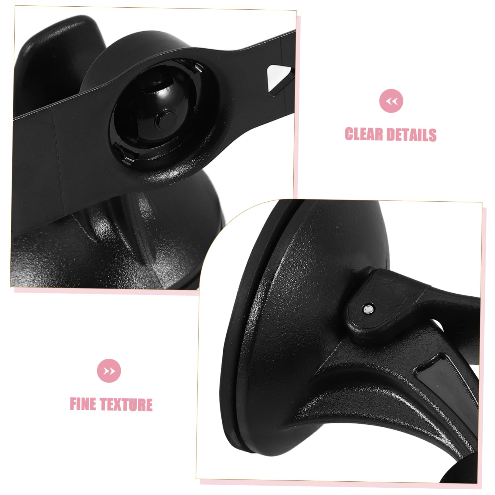 PartyKindom 10 Piezas Soporte De Montaje para Coche Soporte De Bola Y Casquillo para Coche De Ajustable para Parabrisas De para GPS Cámara Soplador De