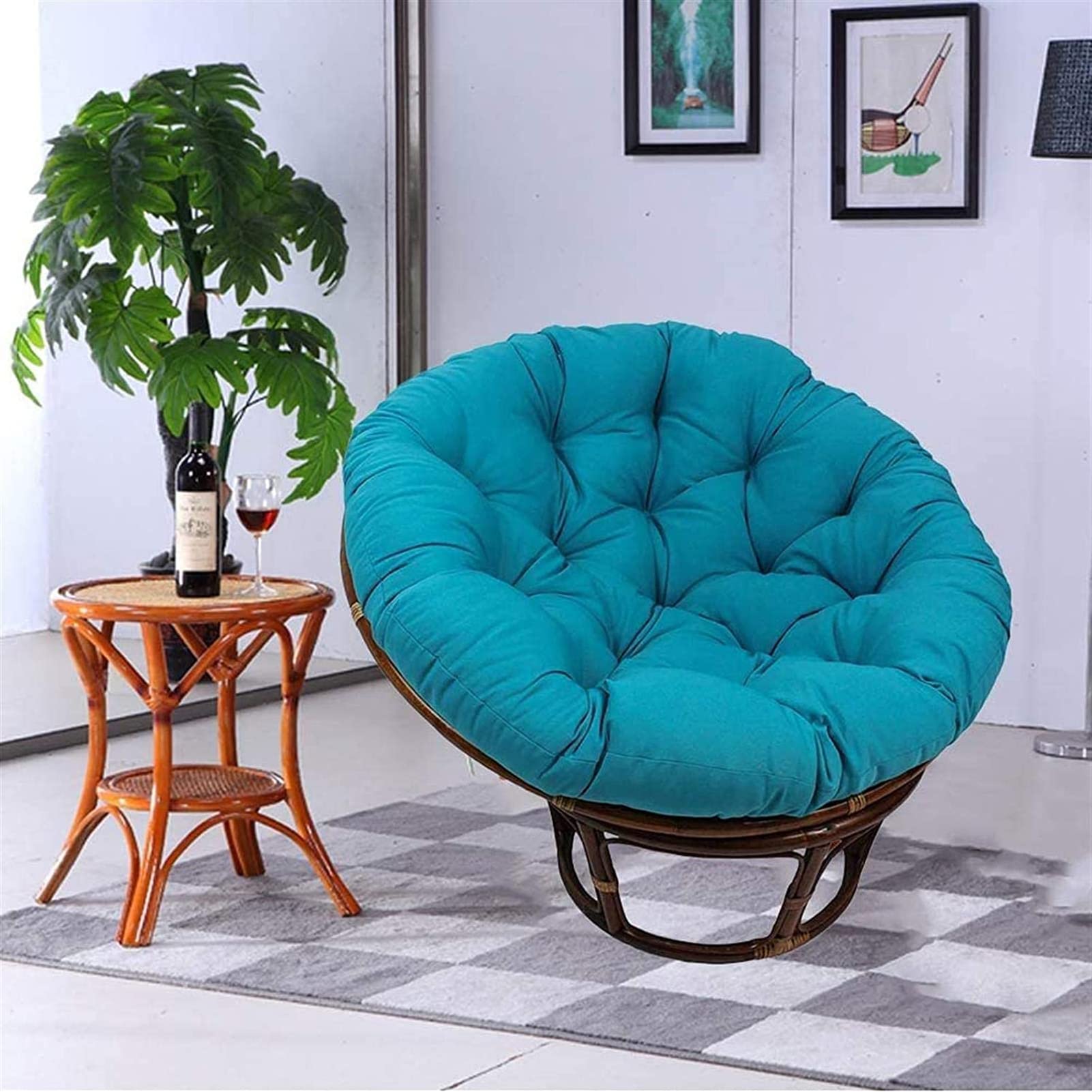 Oreiller PAPASAN, Coussin De Chaise Papasan, Oreiller Pour Fauteuil Suspendu, Oreiller Rond, Différentes Couleurs Et Tailles, Oreillers Sur Demande - France
