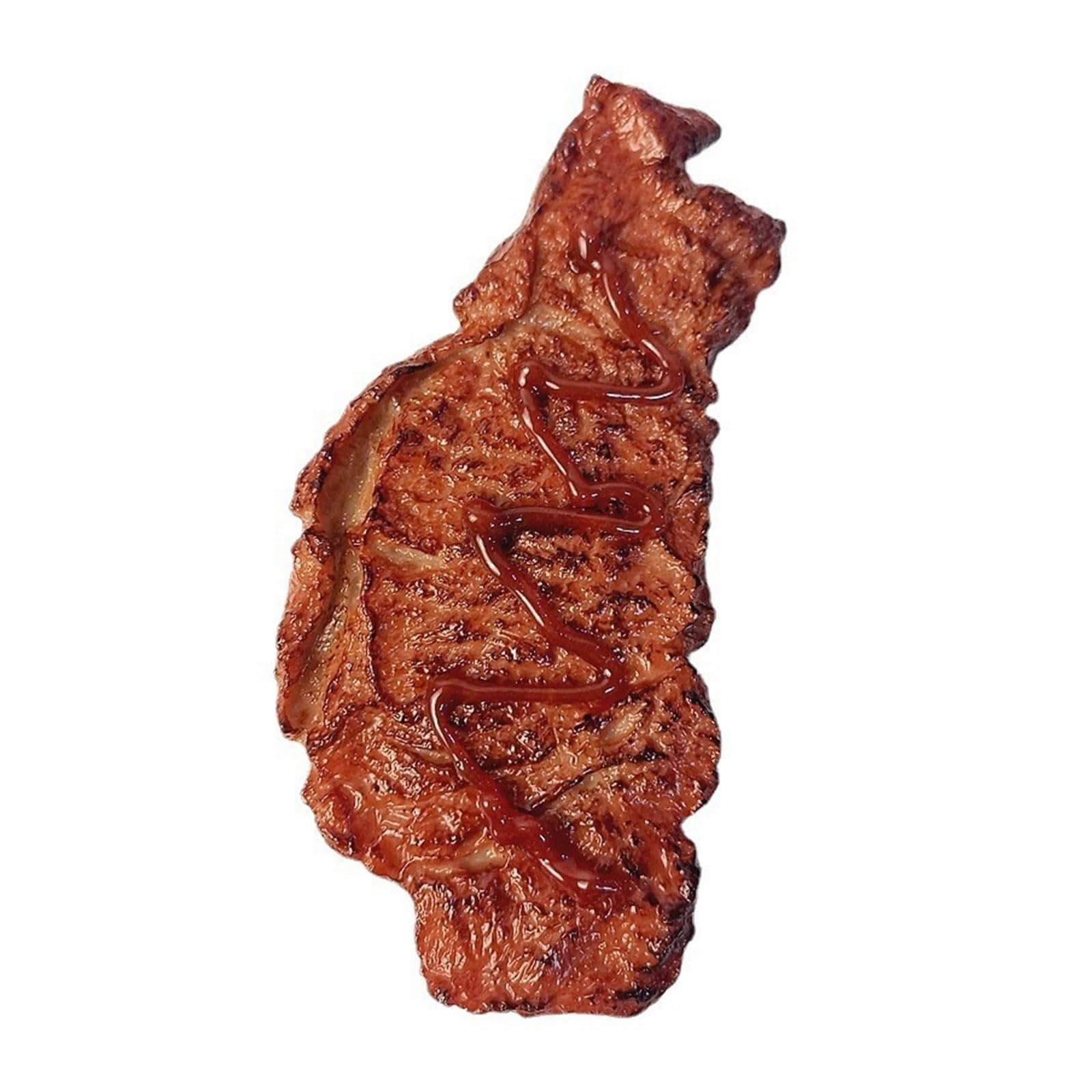 Tsophreniq Artificial Steak Roasting Beef Realistic Beef Meat for Kitchen Markets Display, Simulation Pork Kitchen