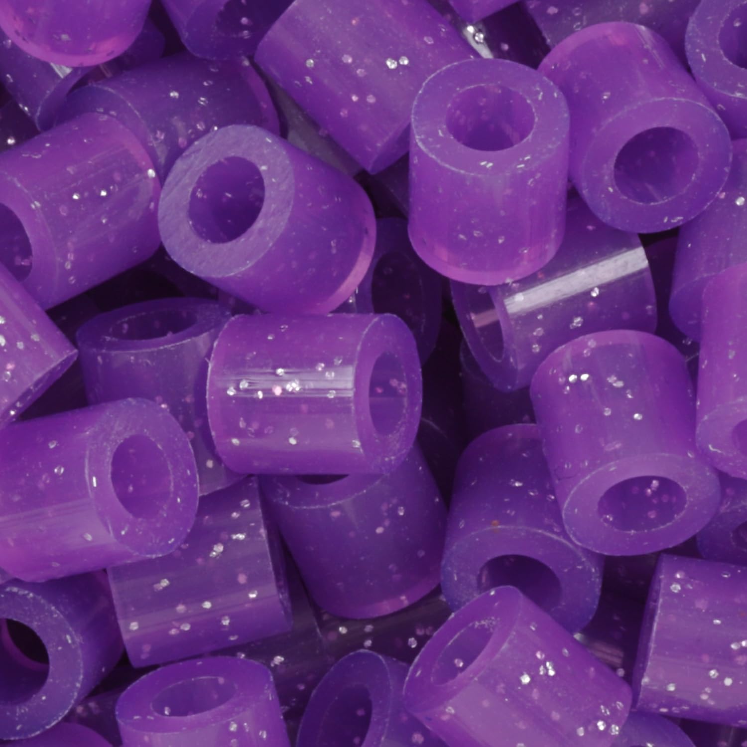 Perler Beads 1,000 Count-Purple Glitter