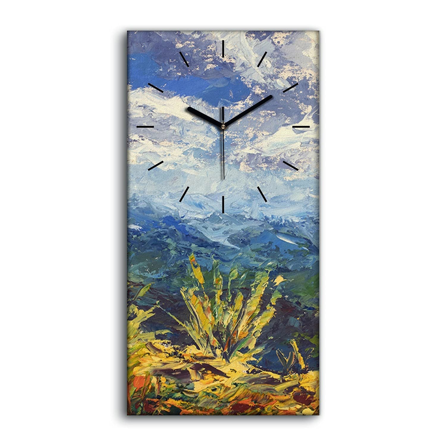 Horloge sur Toile Silencieuse pour Enfin Dormir sans Aucun Tic-Tac
