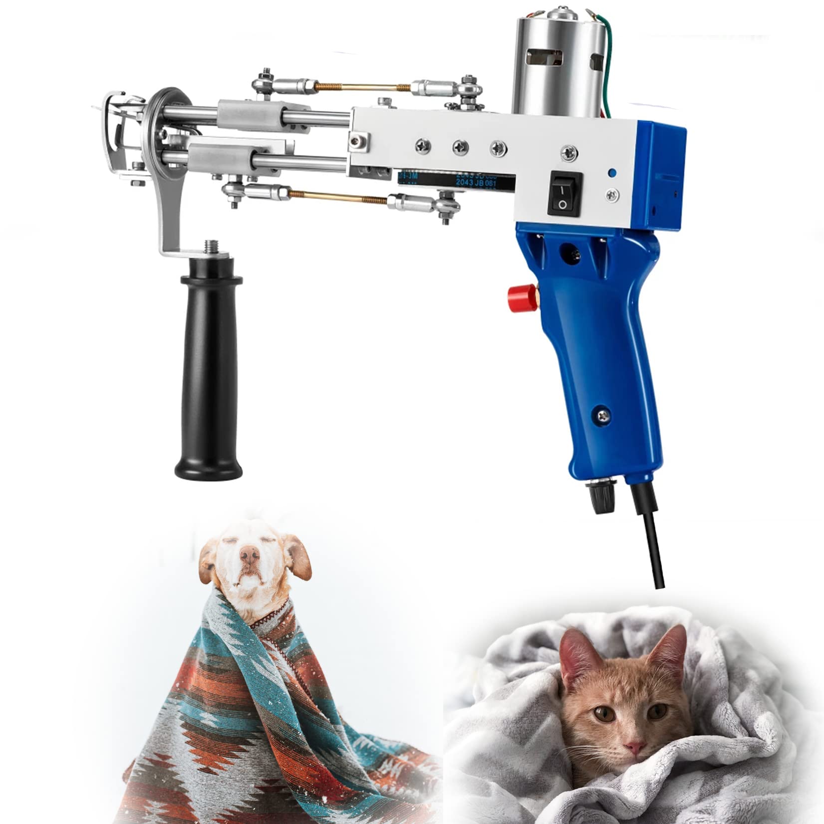 Buy DYBDEU Rug Tufting Gun Cut Pile, Tufting Gun with Cut Pile, tufting