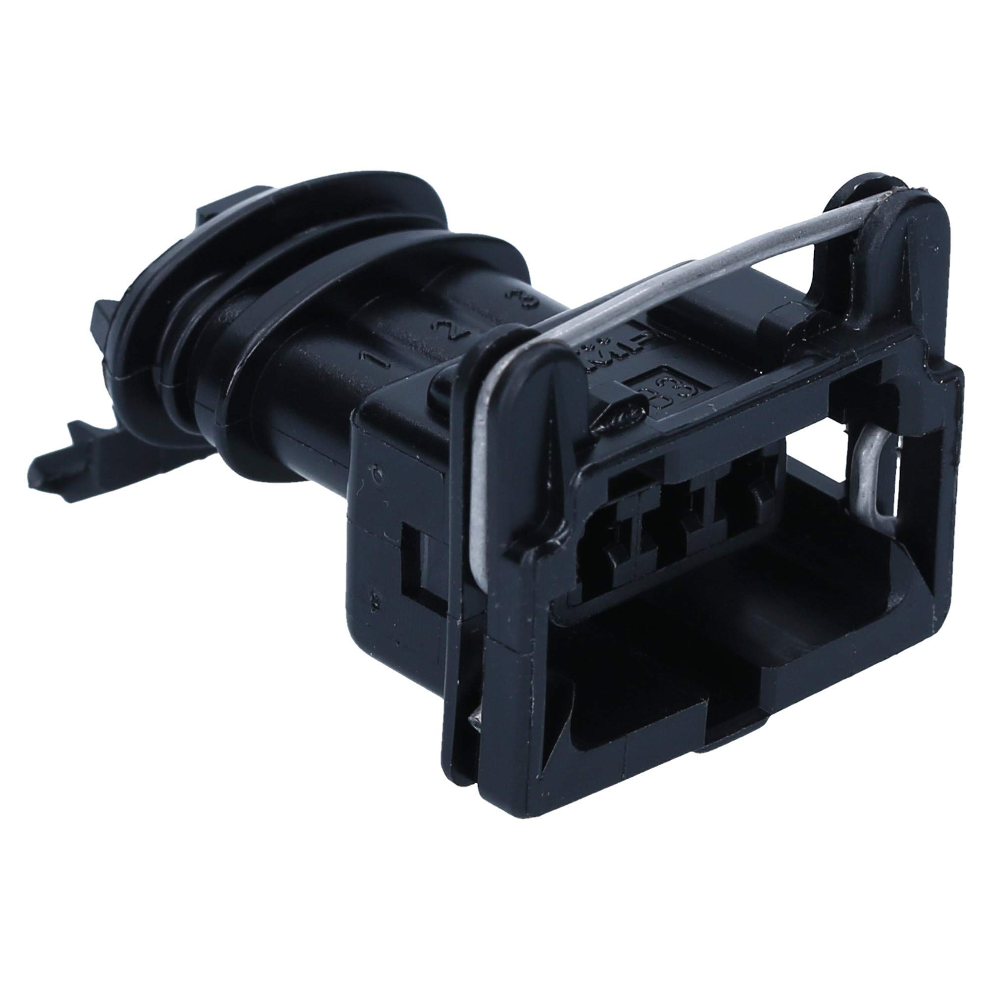 AMP 10x JPT Buchsengehäuse 3-polig - Junior Power Timer Steckergehäuse | Robuste Steckverbinder für Kfz & Sonderfahrzeuge, IP54 Schutz, 0,5-2,5mm² Querschnitt, temperaturbeständig bis 130°C.
