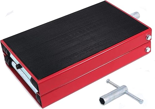 Miniatura 6 de XKH - Elevador de motocicleta de alta resistencia Scissor Jack Soporte de polipasto central para capacidad de peso de 1,100 lbs/ATV/motos de