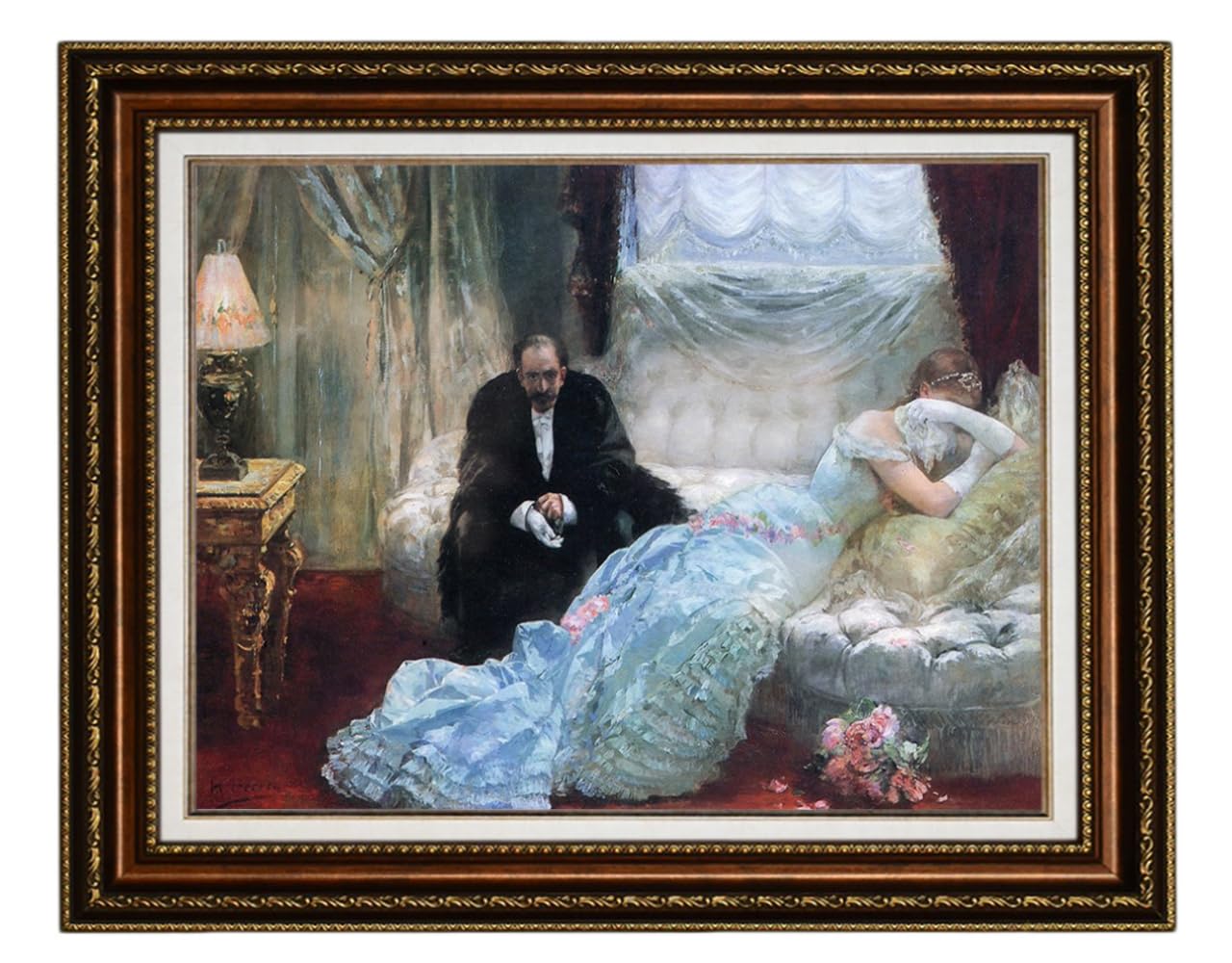 Amazon.com: ELITEART-Retour de bal by Henri Gervex Oil Painting