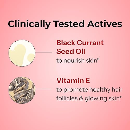 Miniatura 4 de Fórmula para el pelo y las uñas Red Carpet de HUM, 60 cápsulas blandas vegetarianas