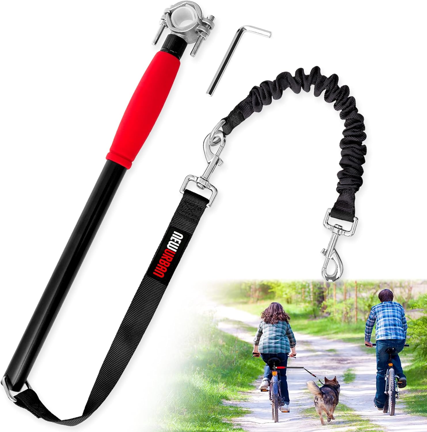 NEWURBAN - Dog Bike Leash - Easy Installation... 22 NEWURBAN - Dog Bike Leash - Easy Installation...