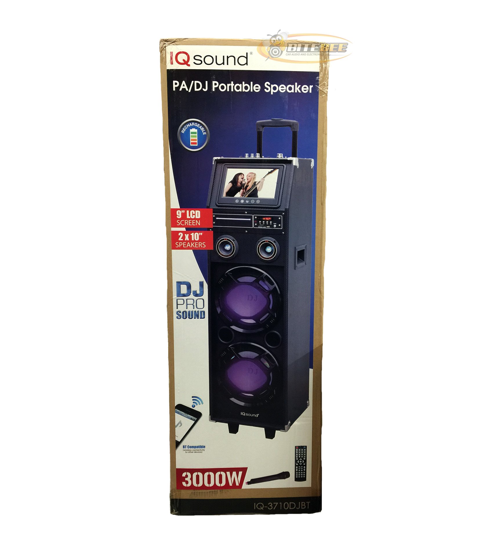 Supersonic IQ Sound IQ-3710DJBT Portable DJ Speaker