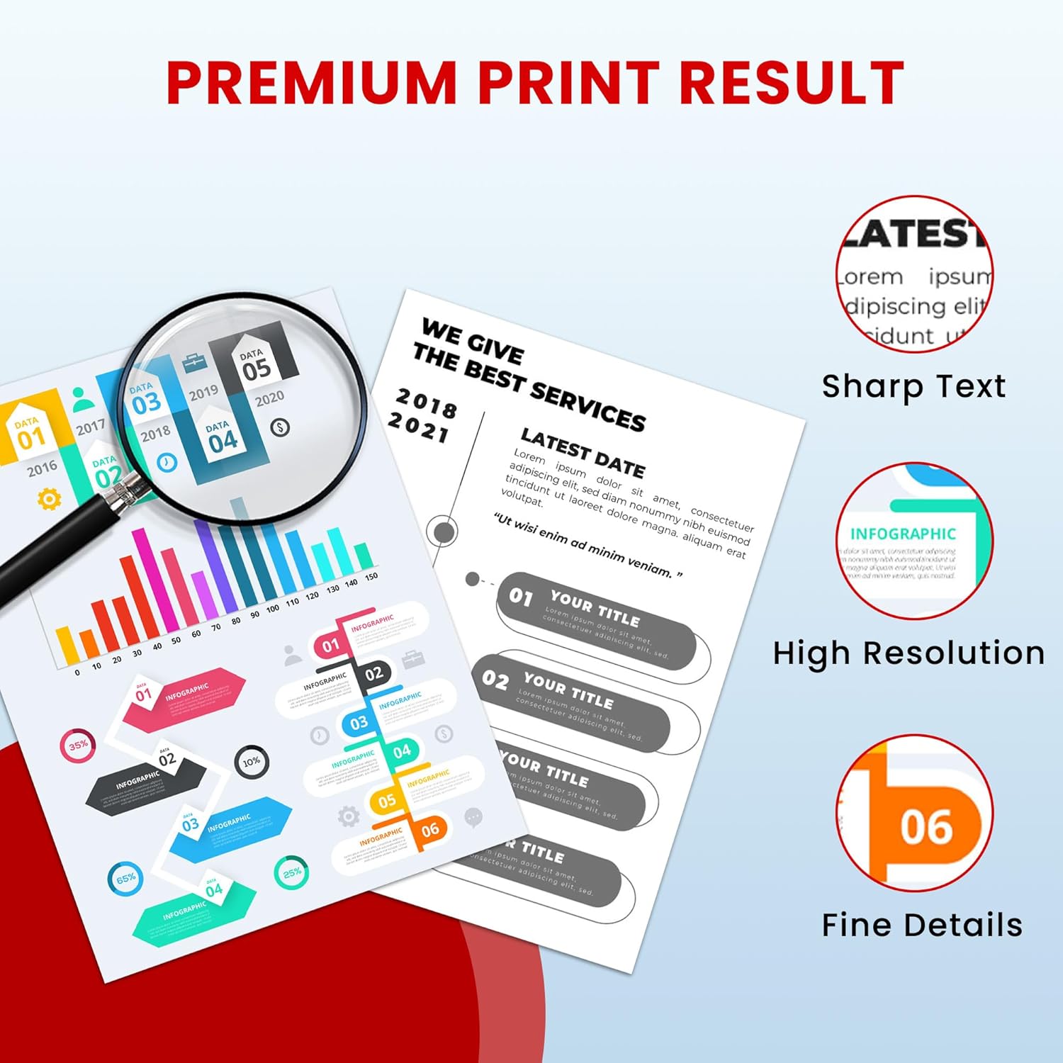 PFI-207 Ink Tank 300ml 5-Pack Replacement for Canon PFI-207MBK PFI-207BK PFI-207C PFI-207M PFI-207Y Ink for imagePROGRAF IPF680 IPF685 IPF780 IPF785 Printer (Matte Black, Black Cyan Magenta Yellow)