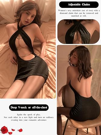 Sexy Night Gowns Babydoll Lingerie Dress For Women Lace Trim Chemise | Sexy Dresses Date Night Outfit Sheer See-through Lingerie For Women Ideal For Honeymoon Couple Time Celebrations