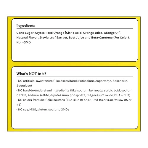 Miniatura 8 de True Citrus Naranja, mango, 1.06 oz, (paquete de 10, 0.11 oz cada uno)