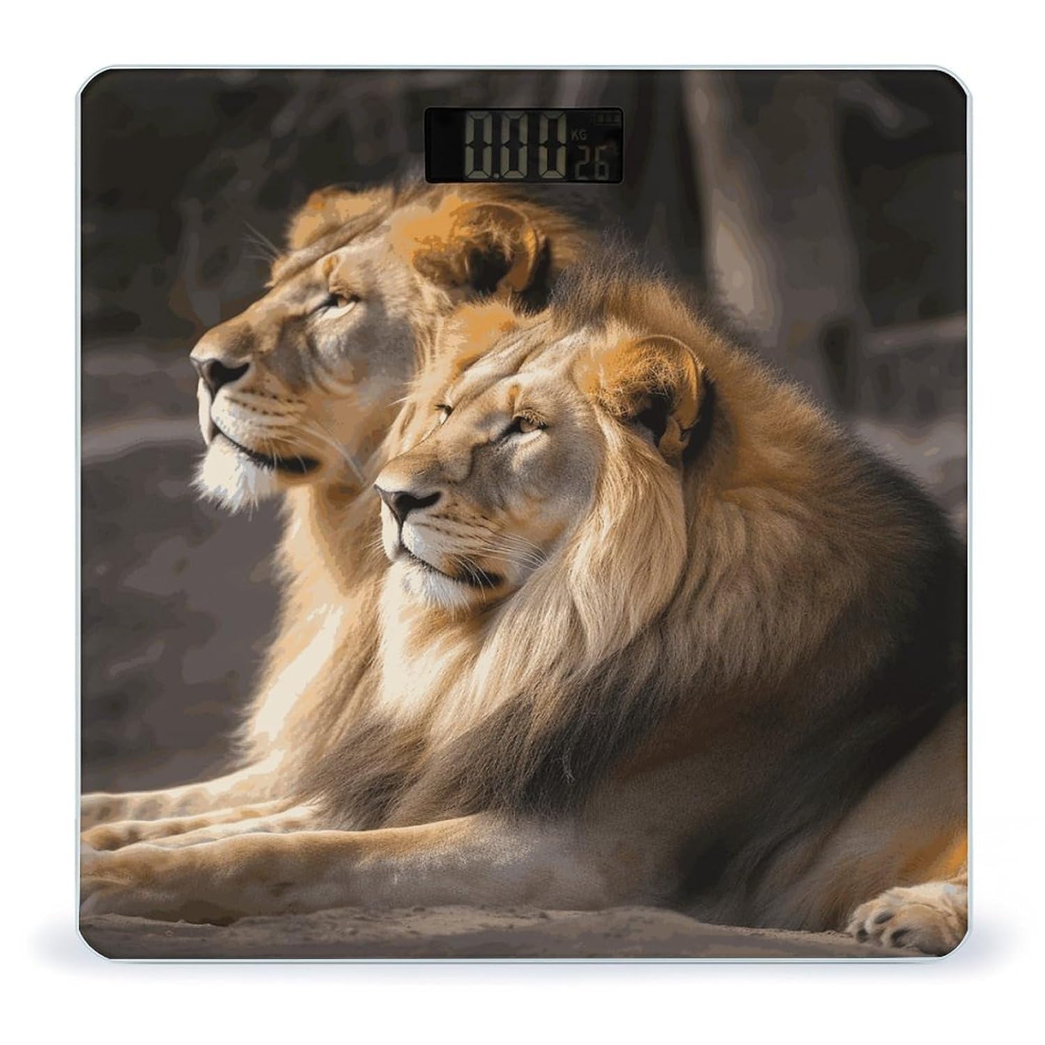 Báscula Digital para Baño Two Lions con Pantalla LCD miniatura 1