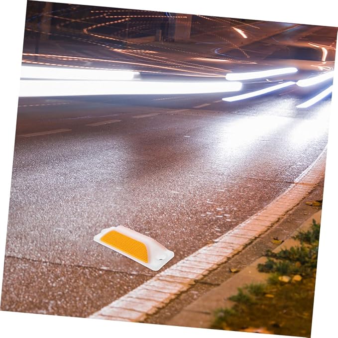 Marcadores reflectantes para carretera WOONEKY 4 piezas miniatura 7