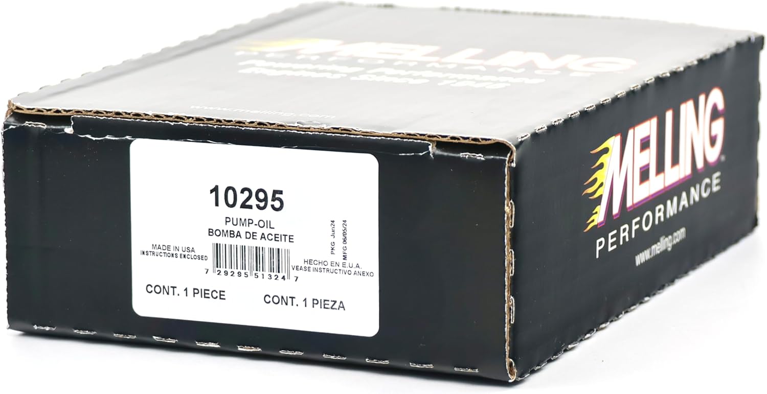 Michigan Motorsports High-Pressure Oil Pump | Like Melling 10295 Pump | Fits GM Gen III & IV LS Engines | 4.8L 5.3L 5.7L 6.0L 6.2L LS1 LS2 LS3 LS6 | High-Pressure Replacemet