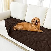 Vista 25 de Smiry Manta impermeable para cama de perro de 30 x 53 pulgadas, suave manta reversible para mascotas, lavable, a prueba de fugas, para sofá