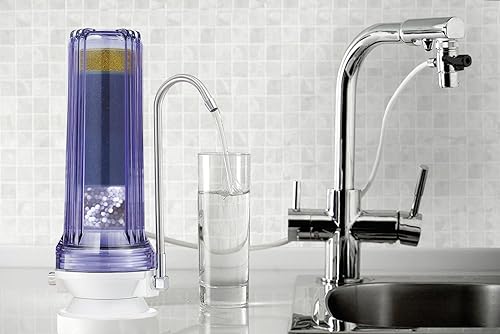 Miniatura 5 de NU Aqua Filtro de agua de repuesto para encimera - Alcalino de 8 etapas - Filtración de agua potable y dispensador para fregadero de cocina -