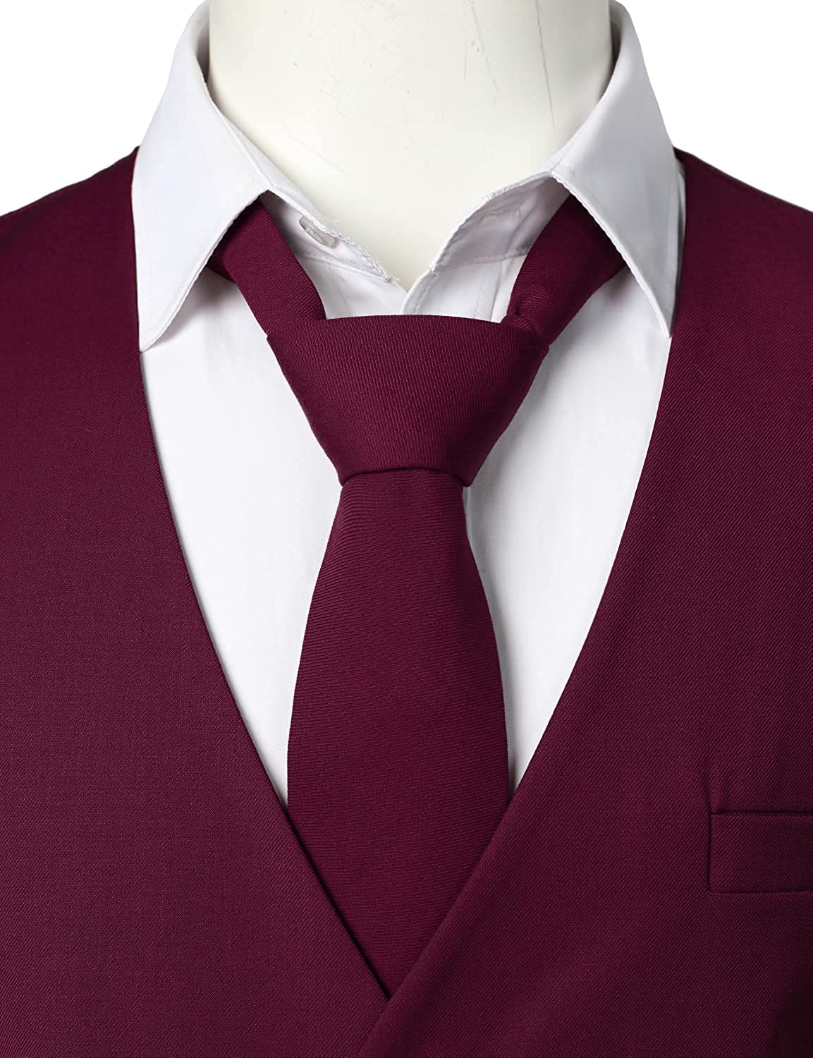 PARKLEES Męska hipsterska miejska kamizelka biznesowa formalna slim fit garnitur smoking sukienka kamizelka