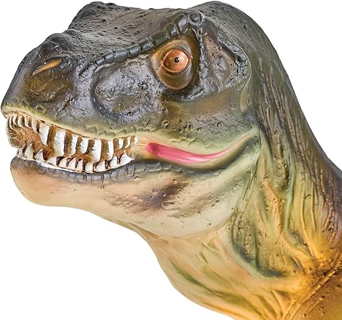 Miniatura 4 de WHAT ON EARTH Lámpara de dinosaurio para niños, lámpara de acento realista T-Rex con luz de dinosaurio