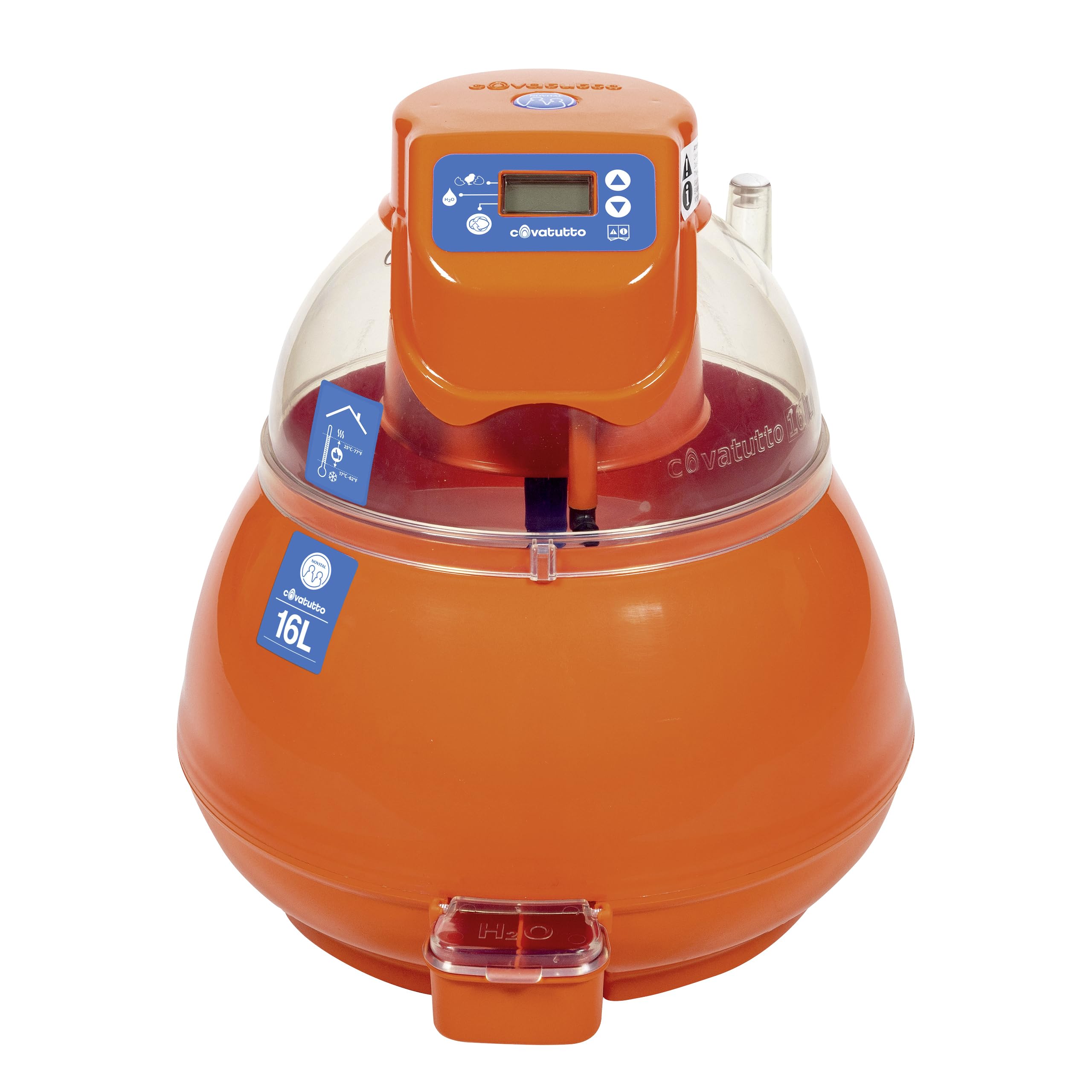Covatutto - Macchina incubatrice Digitale 16L, Versione 2.0