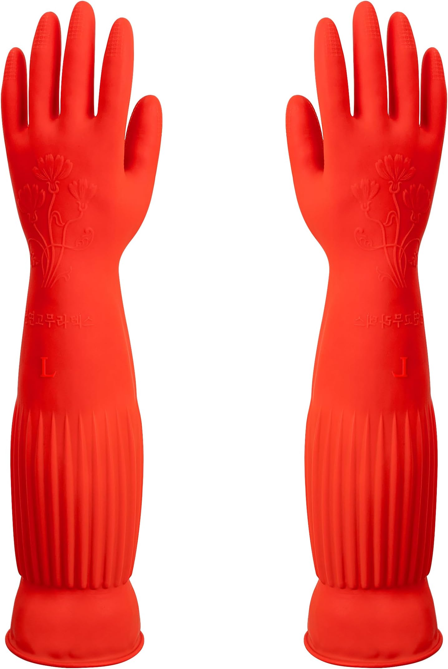 Waterdichte Huishoudelijke Rubber/Latex Clean Room Afwassen Keuken Lange Mouw Ha - Foto 10