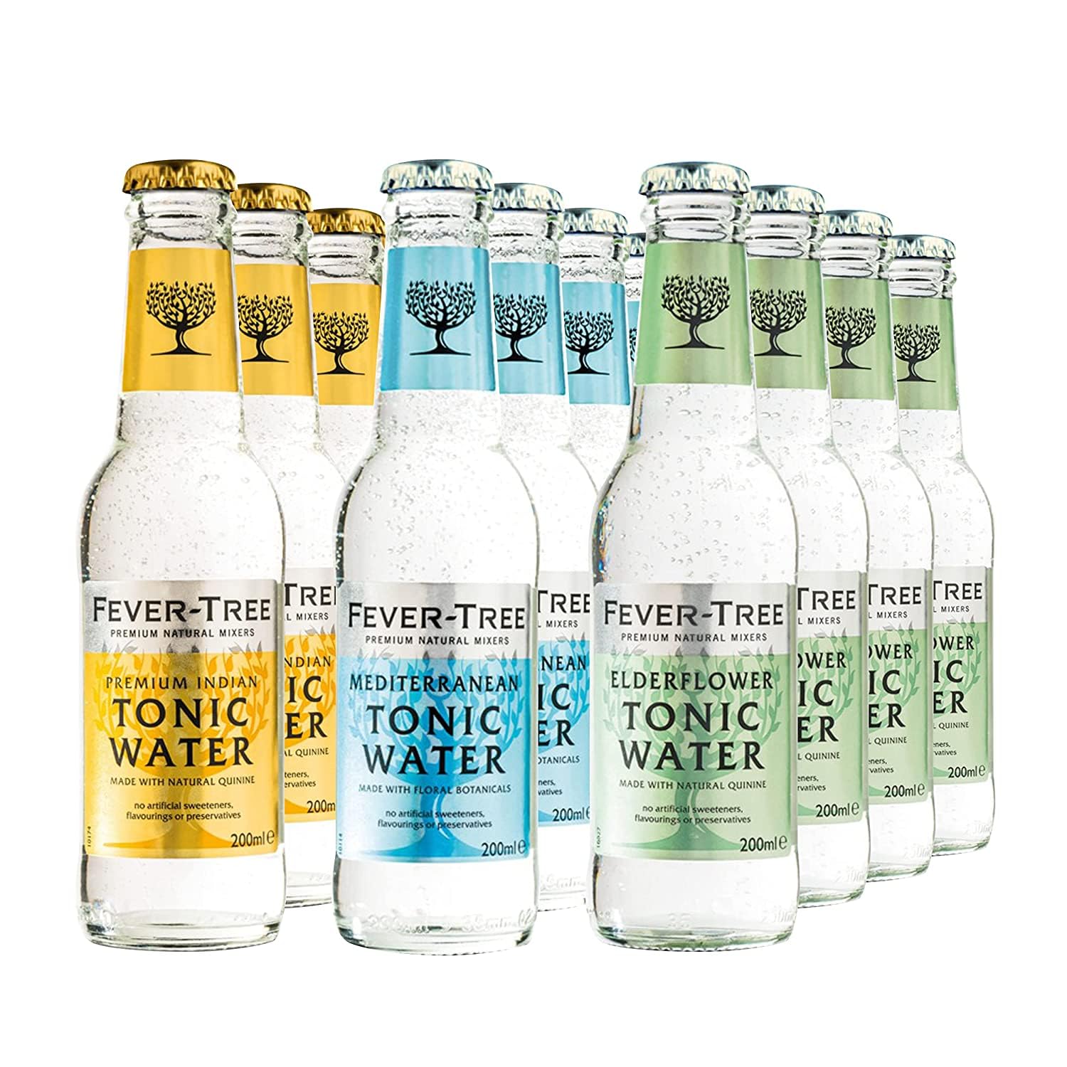 Fever-Tree Tonic Water Mix 12x0,2l (3 Sorten)