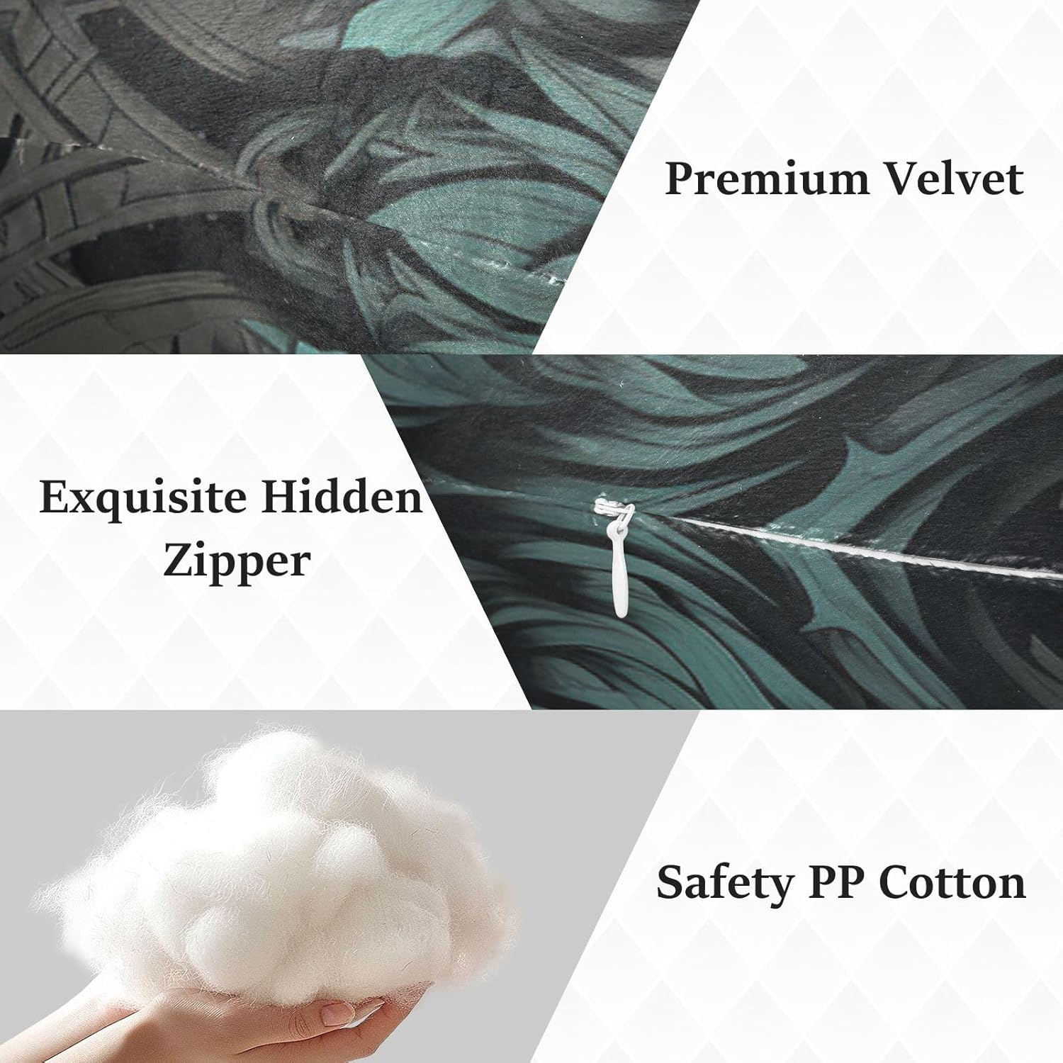 Wolf Human-Shaped Pillow Soft Body Pillows Washable Velvet Pillows for Anxiety Relief Sleeping Cuddling & Support