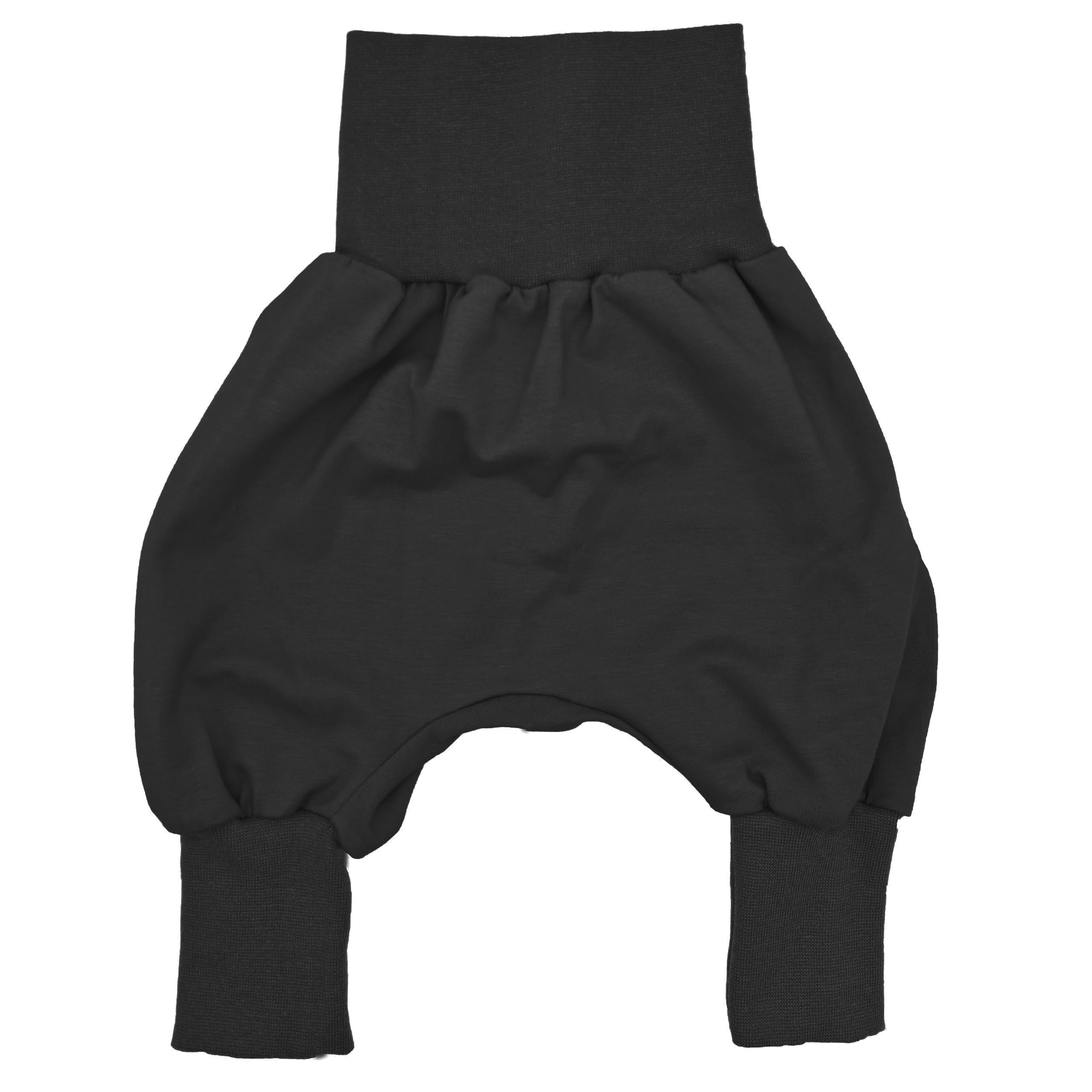 Hose Einfarbig für Kinder - Kinderhose aus Baumwolle - Handarbeit - Baby Jungen Mädchen Unifarben Pumphose Jogginghose Haremshose Mitwachshose - 50-56, 62-68, 74-80, 86-92, 98-104, 110-122