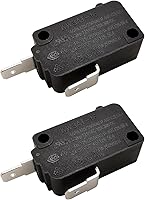 Vista 9 de Pieza de repuesto para interruptor de puerta de horno de microondas, 16A 125VAC, KW3AT-16 (compatible hacia abajo con KW3A-16), normalmente abierto