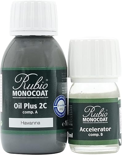 Miniatura 174 de Rubio Monocoat Plus 2C Pure Eco2 - Aceite para manchas de madera, color transparente