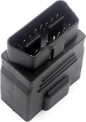 Miniatura 4 de Lleno 16 Pin OBDII macho a hembra adaptador OBD2 ahorro herramienta para taller de reparación de automóviles o institución de prueba