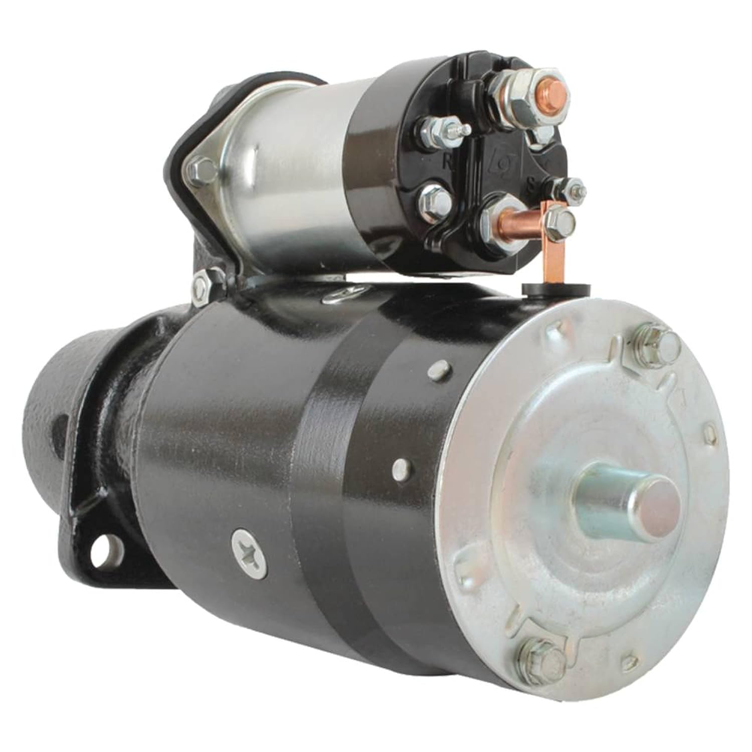 Complete Tractor Starter 1400-0172 Compatible with/Replacement for John Deere 1020, 135 Eng, 1520, 2020, 2510, 2520, 300 Indust/Const, 301 Indust/Const, 301A Indust/Const AT18025, TY1465, TY6639