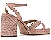 CASTANER Valeriette Raffia Sandals - Left View