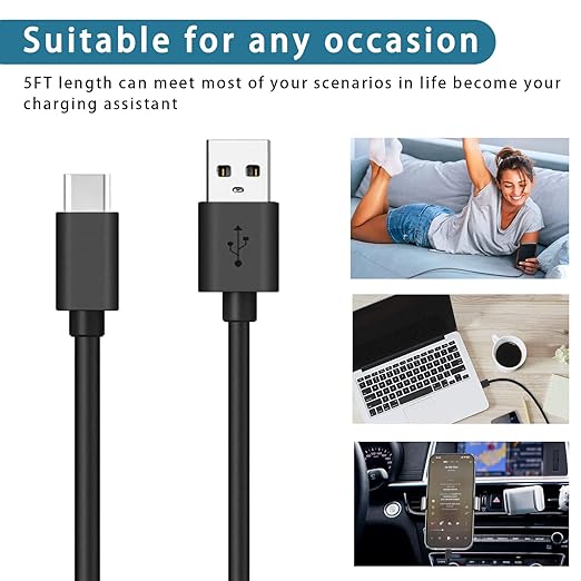Cargador USB C 10W para Lenovo Smart Tab M8 M10 M11 P10 P11 P12 miniatura 2