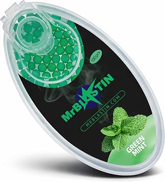 100 Menthol Mint Crushballs for Filter Insertion, 16 Flavours to Choose Available, Menthol Mint Crush balls, Flavoured Capsules. Click on inserts beads Mint