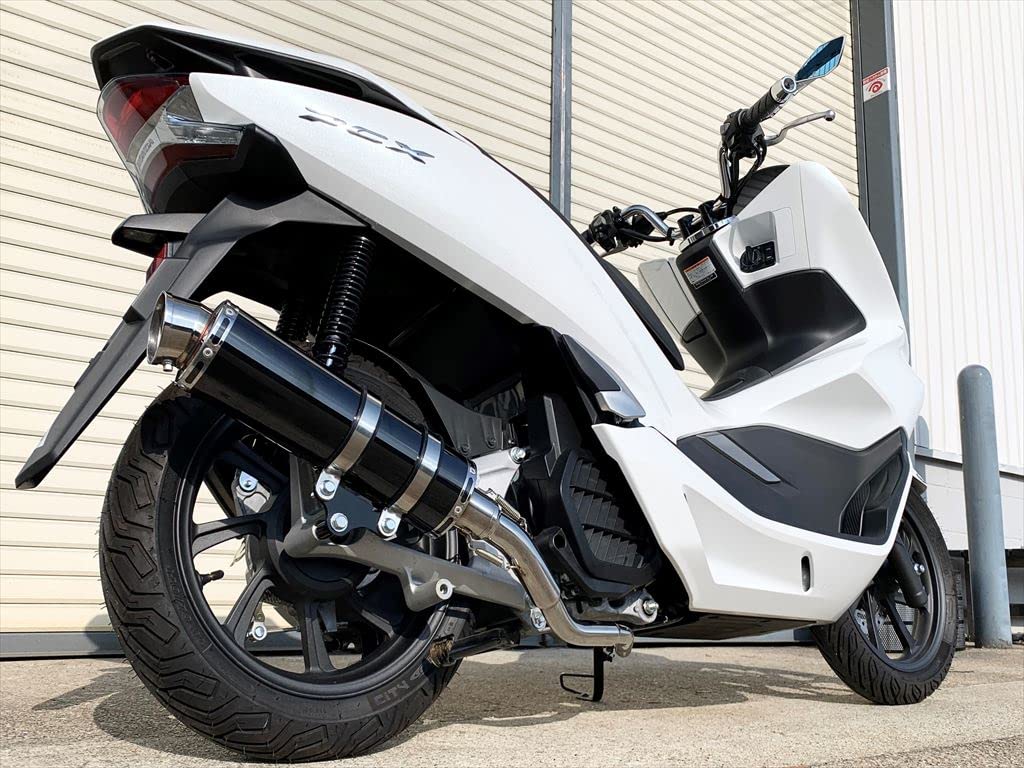 リアルスピード PCX ( JF81 / KF30 ) クーガ マフラー Amazon | Realspeed (リアルスピード) ホンダ PCX125/PCX150 (JF81