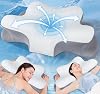 Hydomi Orthopedic Memory Foam Pillow for Neck and Shoulder Pain – Ergonomic Cervical Pillow with Armrest, Adjustable Height, Cooling Cover – Ideal for Side, Back & Stomach Sleepers – 100-Night Trial