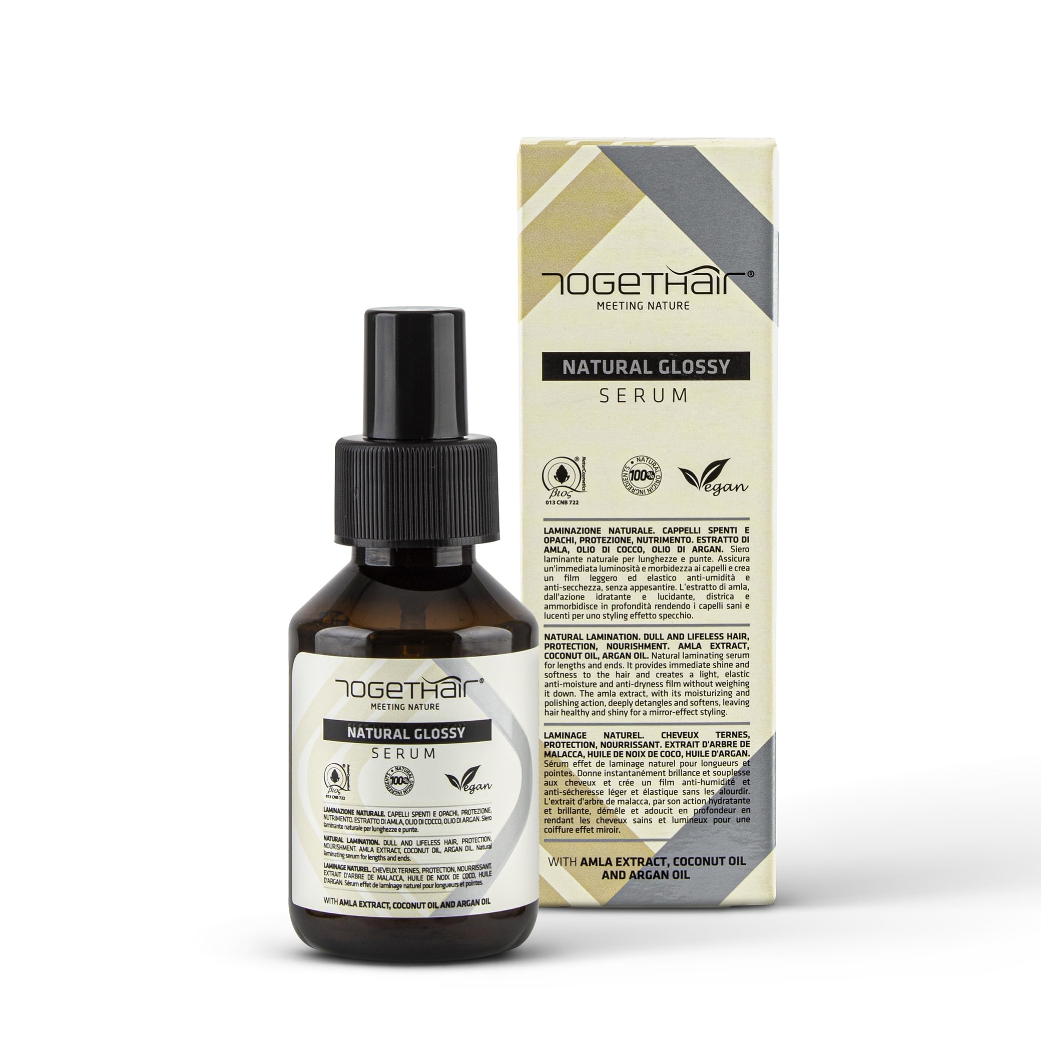 Toghethair Natural Glossy Serum 100ml, 100 ml (Pack of 1)