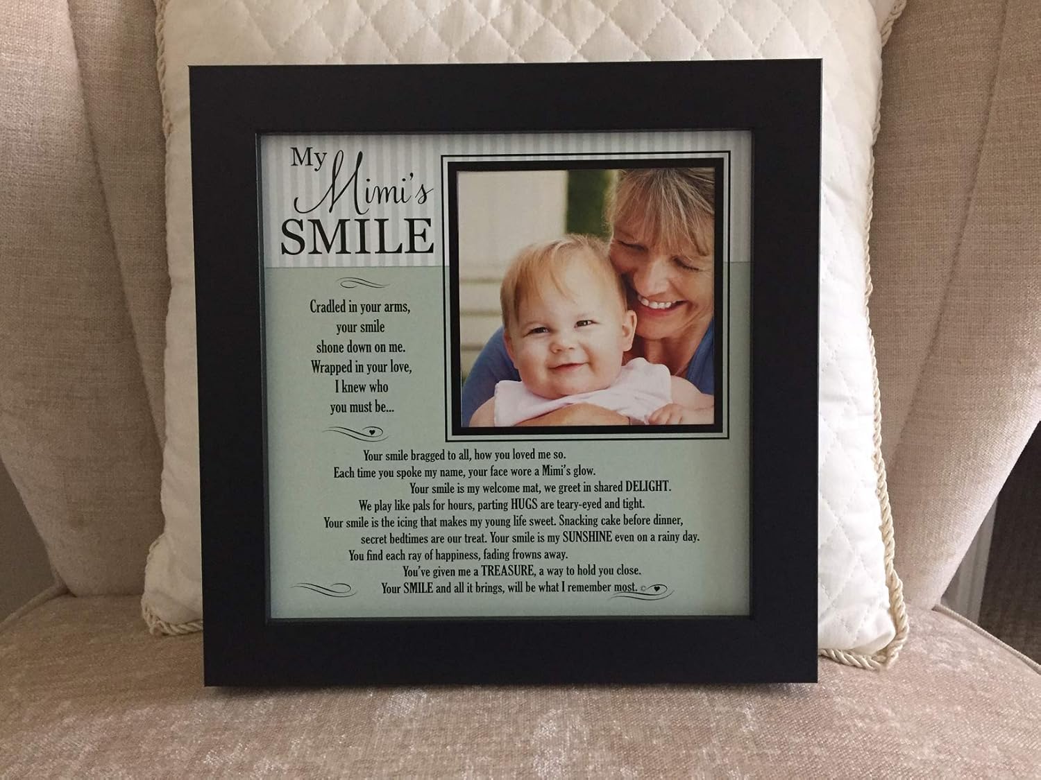 The Grandparent Gift My Mimi's Smile Frame