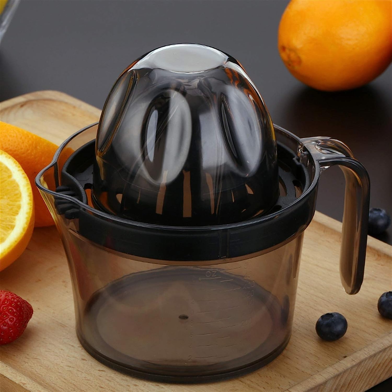 Spremiagrumi Manuale ， Spremiagrumi Manuale Spremiagrumi Manuale Piccolo Spremiagrumi A Manovella Frullatore Manuale Domestico Spremiagrumi Spremiagrumi In Plastica Exprimidor Cucina (Color : Black 1)