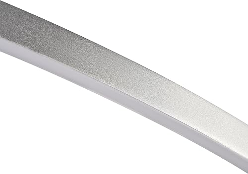 Miniatura 6 de VONN VMC34911AL Tania 39 pulgadas, suspensión ajustable, moderno accesorio de iluminación circular en candelabro LED integrado plateado, 39.25