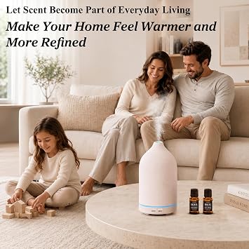 URPOWER Hotel Collection Diffuser Oil Essential Oils for Diffusers for Home | 6x10ml(0.34 Fl Oz) Inspired by Baccarat Westin My Way Pure White Tea Coastal Blend Capri Breeze Volcano for Diffuser