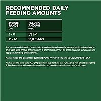 Vista 5 de Purina One SmartBlend - Fórmula Natural de Cordero Alimento Seco para Perros Adultos, Razas pequeñas