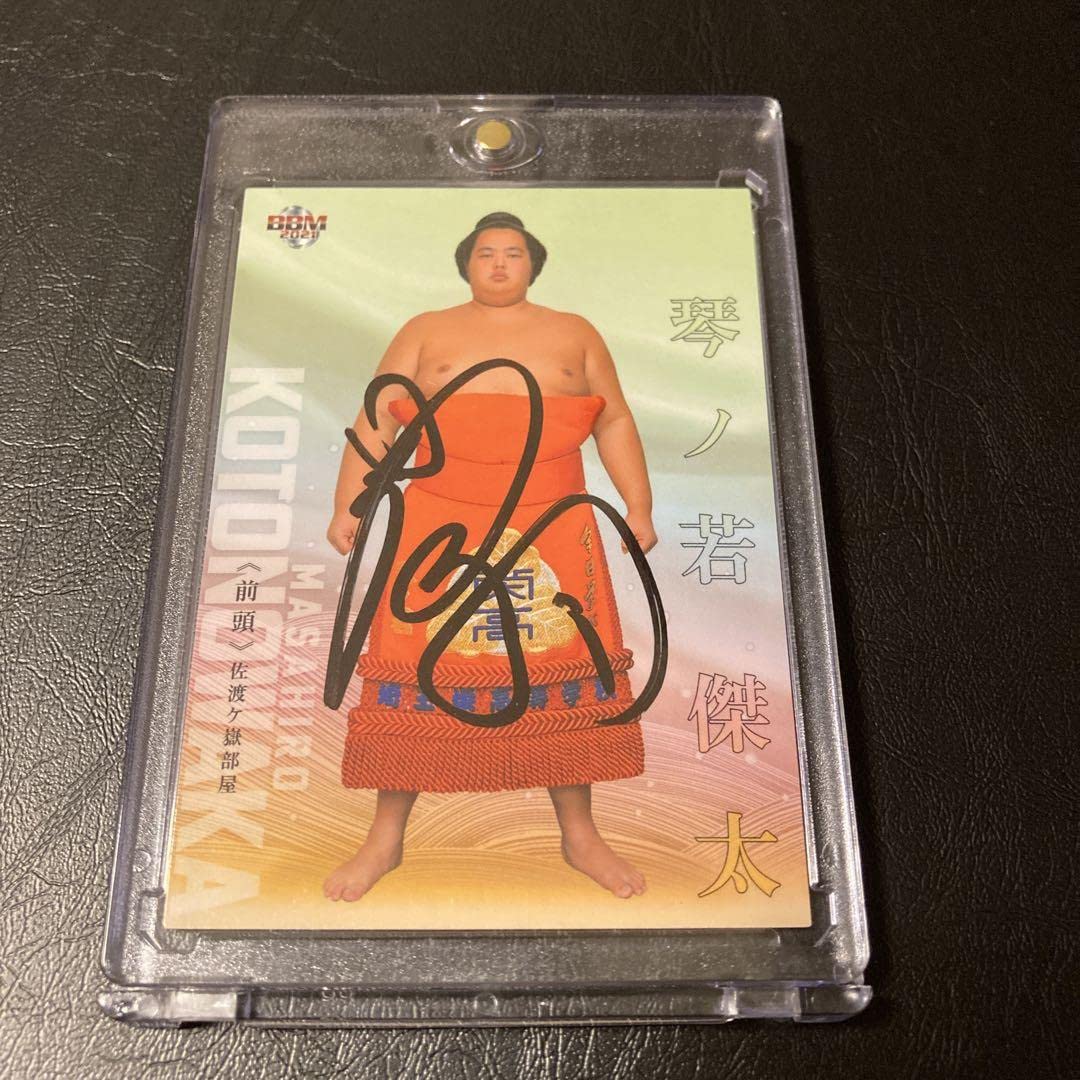 大の里ルーキーカード琴ノ若大相撲カード直筆サインカード相撲大相撲