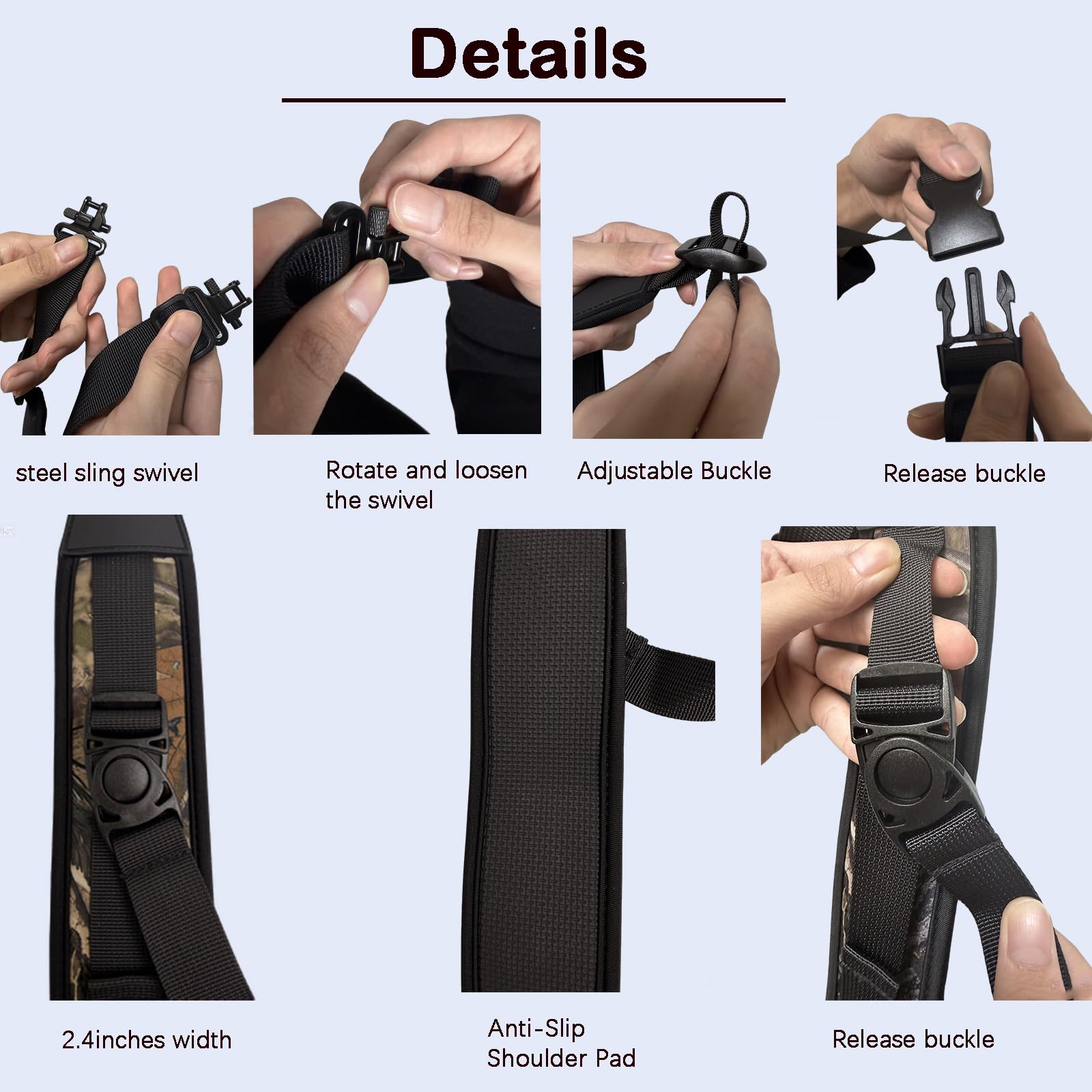Stalker Sling V2 – Universaler Gewehr- & Zweischulter-Tragesystem, Ohne Bohren, Verstellbar als Crossbody- & Rucksackgurt
