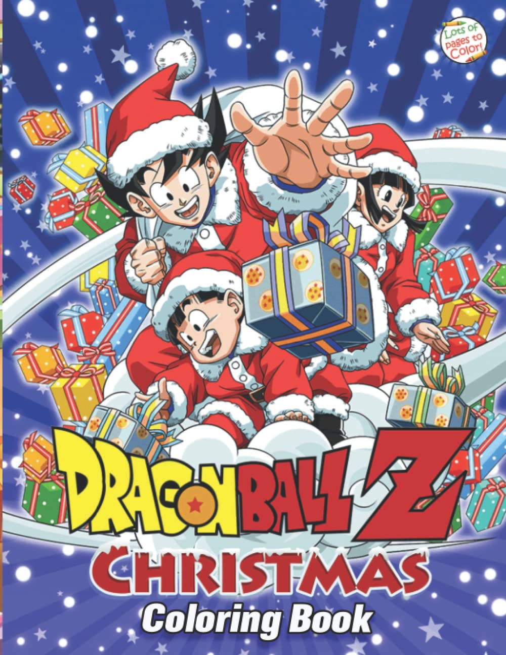 Buy Christmas Dragon Ball Z Coloring Book: Dragon Ball Z Christmas ...