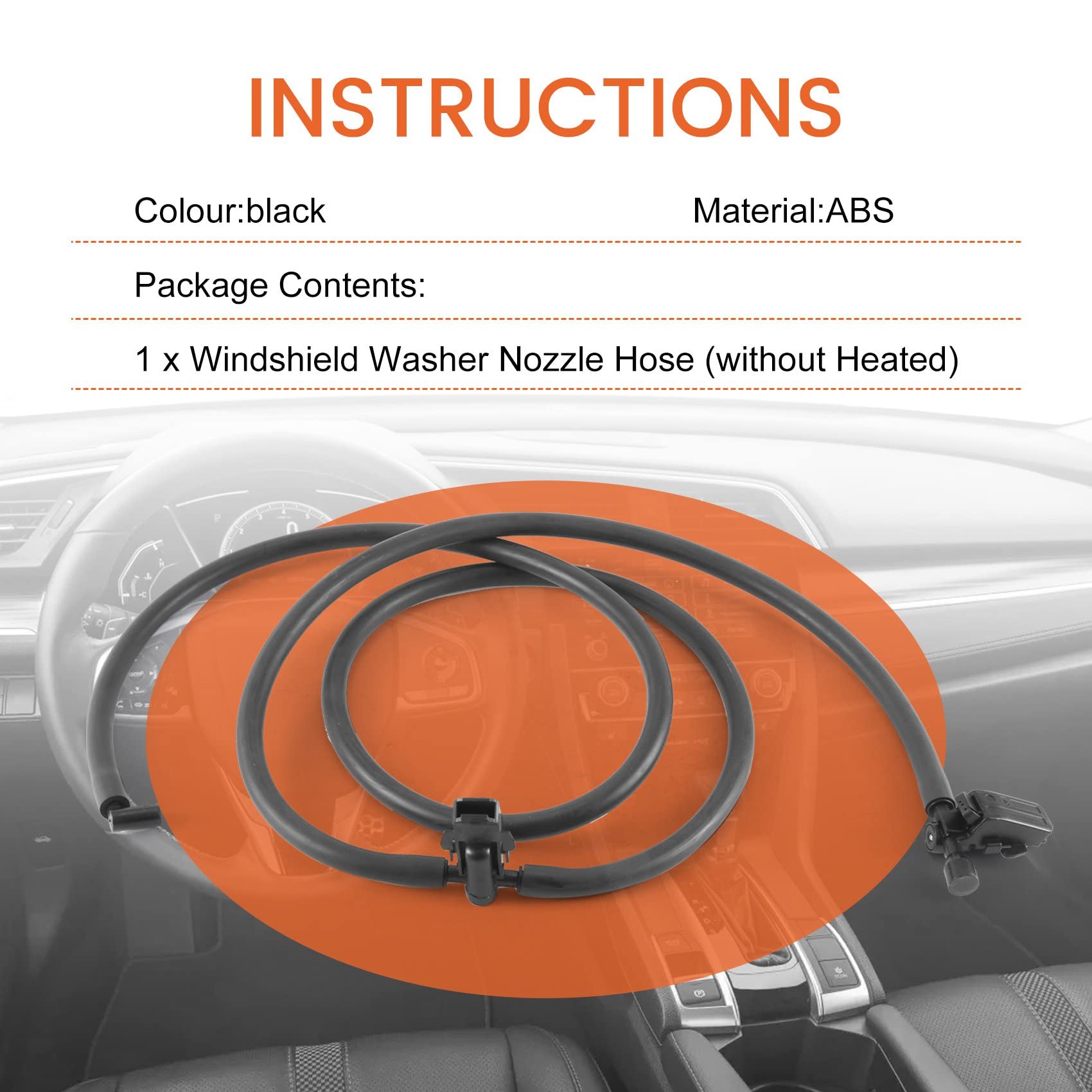 Drivstraw Scheibenwischerdüsen & Schlauch | Für Mercedes A-Klasse W169, B-Klasse W245 | OEM A1698600492