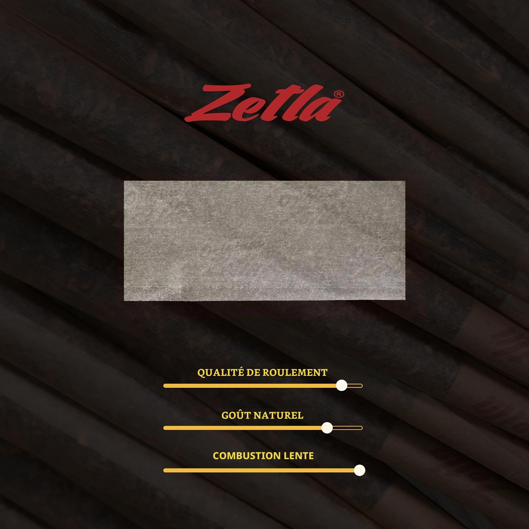 Zetla Papiers RoulantsGreen Slim - Papier De Cigarette 50 Livrets 33 Feuilles