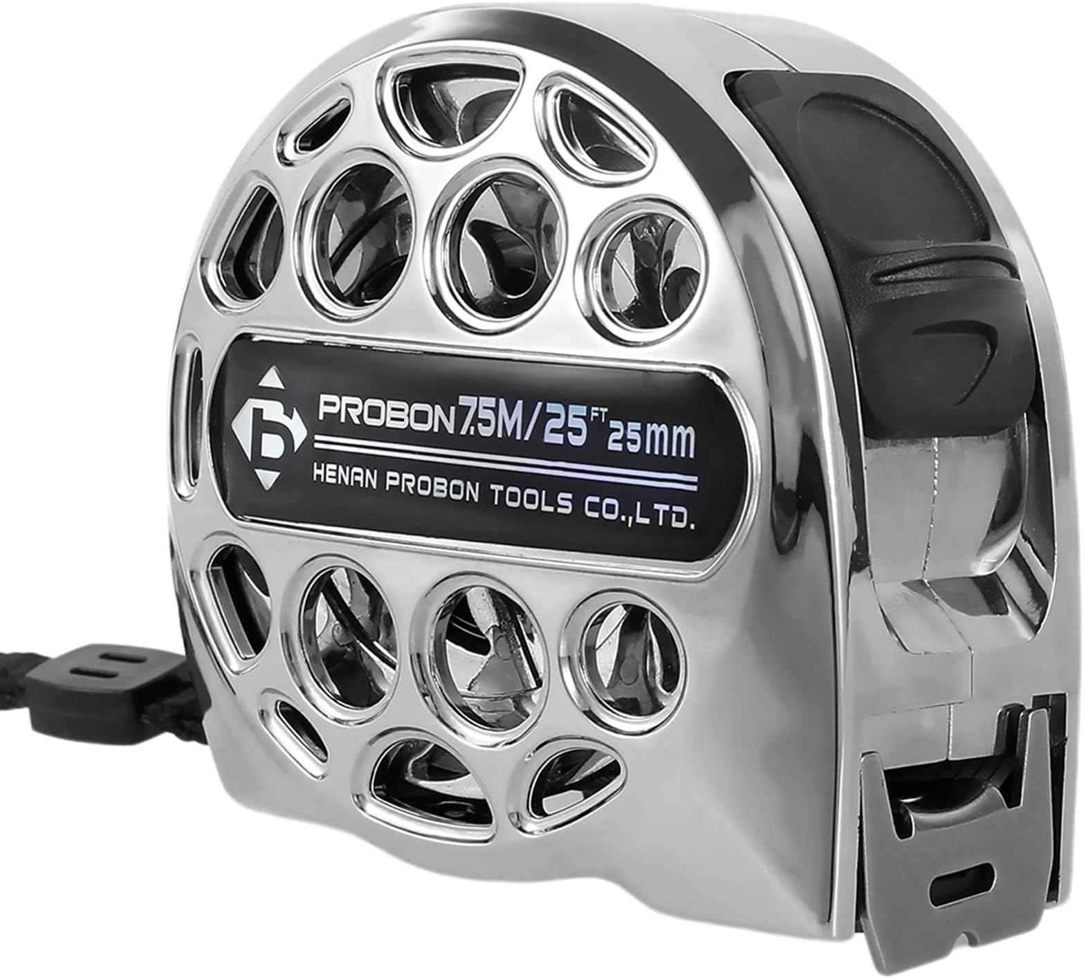 HOTBEST Tape Measure, 25FT Stainless Steel Measuring Tape with Double-Sided Scale Waterproof Portable Retractable Measure Ruler for Household Agricultural Industrial Woodworking (25 FT)