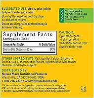 Vista 4 de Nature Made Zinc 30 mg (paquete de 4)